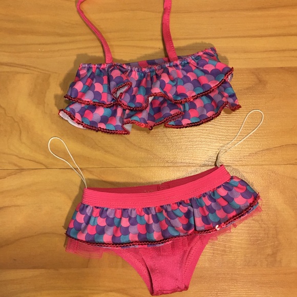 SOLD Build A Bear 2 Piece Bikini Swimsuit - Picture 3 of 8